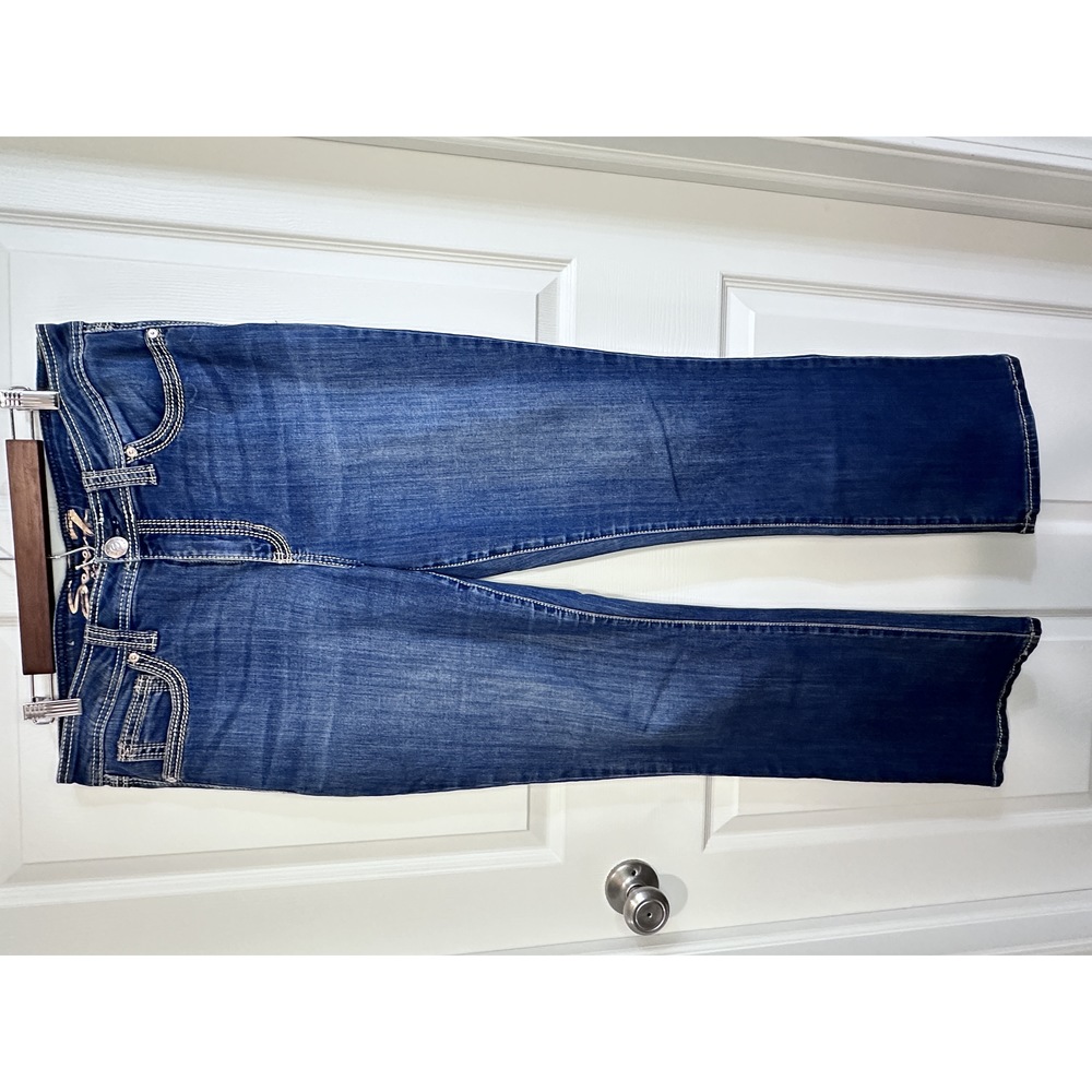 Seven7 Denim Jeans Pants 14 Slight Flare